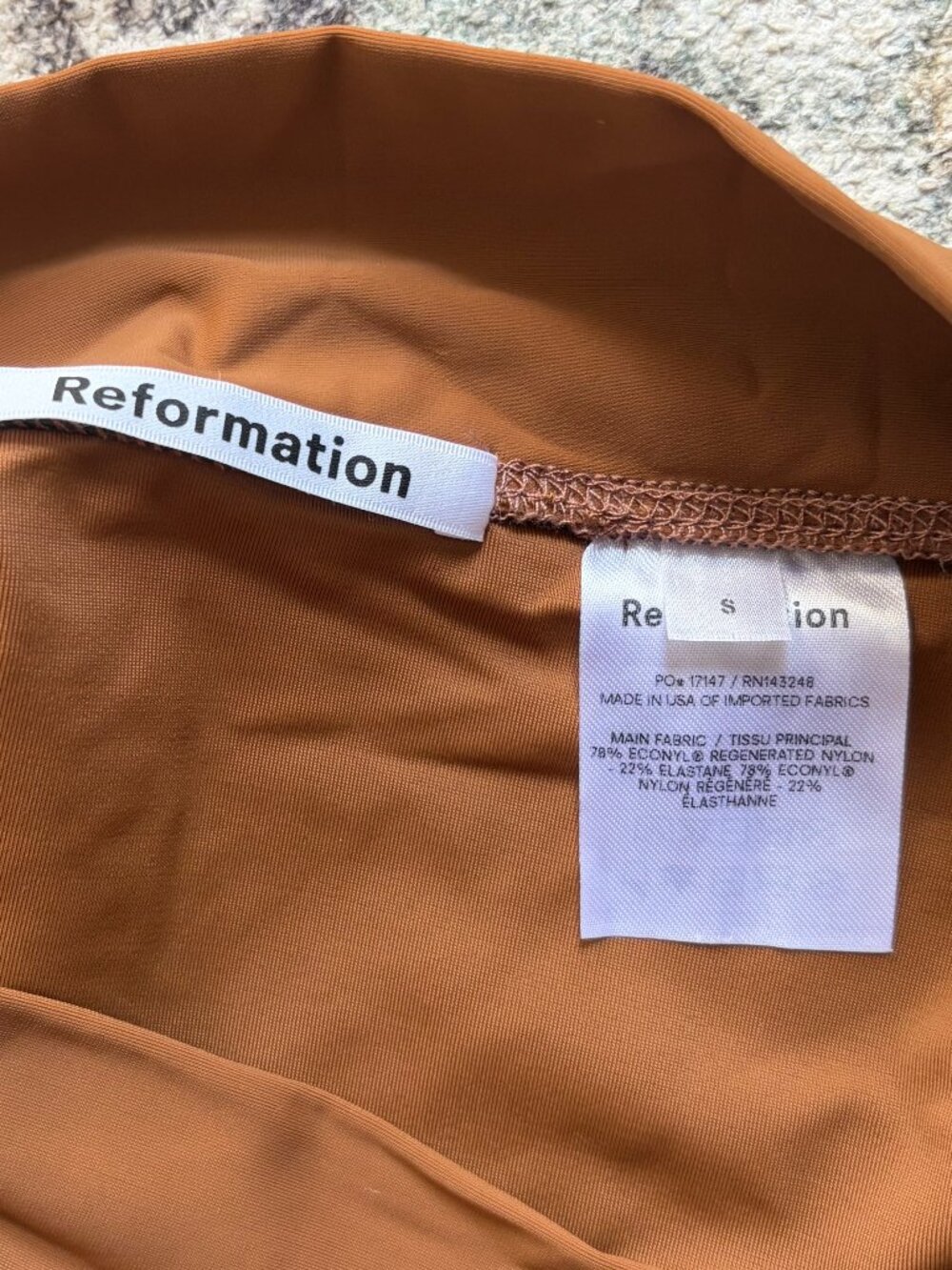 Reformation Bikini Set - Toffee - Picture 5 of 8